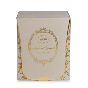 Glass Candle Sweet Vanilla