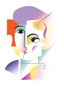 Picasso Not Getting Older Greeting Card
