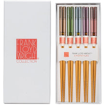 Frank Lloyd Wright Chopsticks Set (5 Pairs) Tree of Life