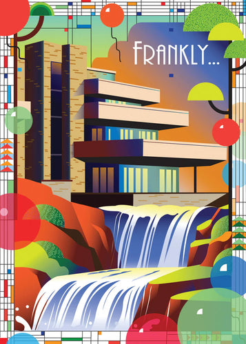 Frank Wright Greeting Card