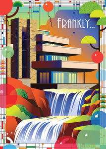 Frank Wright Greeting Card