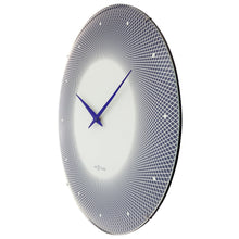 3315BL Large Wall Clock Domed Glass Lens - "Deep 50"