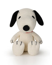 Plush PEANUTS SNOOPY Sitting Corduroy Cream in Display box 5"