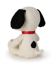 Plush PEANUTS SNOOPY Sitting Corduroy Cream in Display box 5"