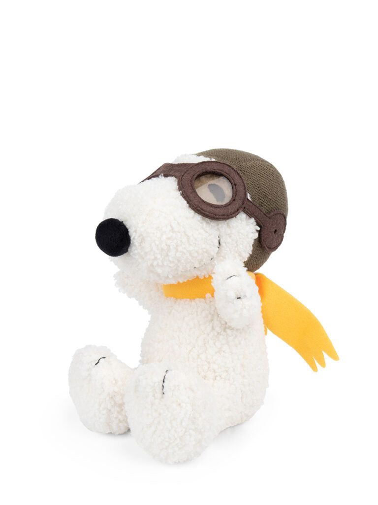 Plush SNOOPY Sitting Flying Ace 8"