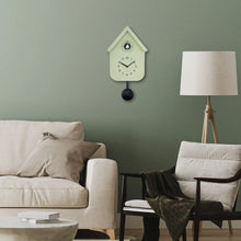 Modern Cuckoo Wall Clock with Night Sensor & Pendulum – “Twitter”