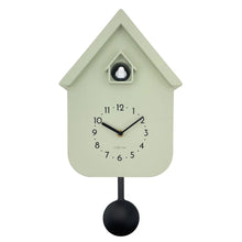 Modern Cuckoo Wall Clock with Night Sensor & Pendulum – “Twitter”