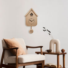 Modern Cuckoo Wall Clock with Night Sensor & Pendulum – “Twitter”