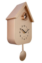Modern Cuckoo Wall Clock with Night Sensor & Pendulum – “Twitter”