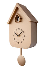 Modern Cuckoo Wall Clock with Night Sensor & Pendulum – “Twitter”