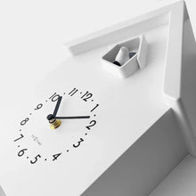 Modern Cuckoo Wall Clock with Night Sensor & Pendulum – “Twitter”