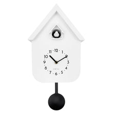 Modern Cuckoo Wall Clock with Night Sensor & Pendulum – “Twitter”
