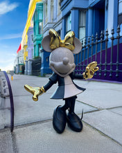Minnie Mouse HOPPEN Taupe, Black & Gold 12in