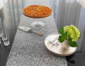 Chilewich Metallic Lace Collection