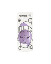 Nail Polish for Kids GLITTER SINGLE PIGLOU Purple Glitter