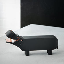 Kay Bojesen Wood Hippo, Black, H: 4.9"