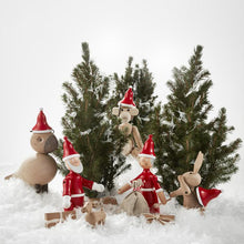 Kay Bojesen Santa Clara / Mrs Santa, Red/White, H: 7.7"