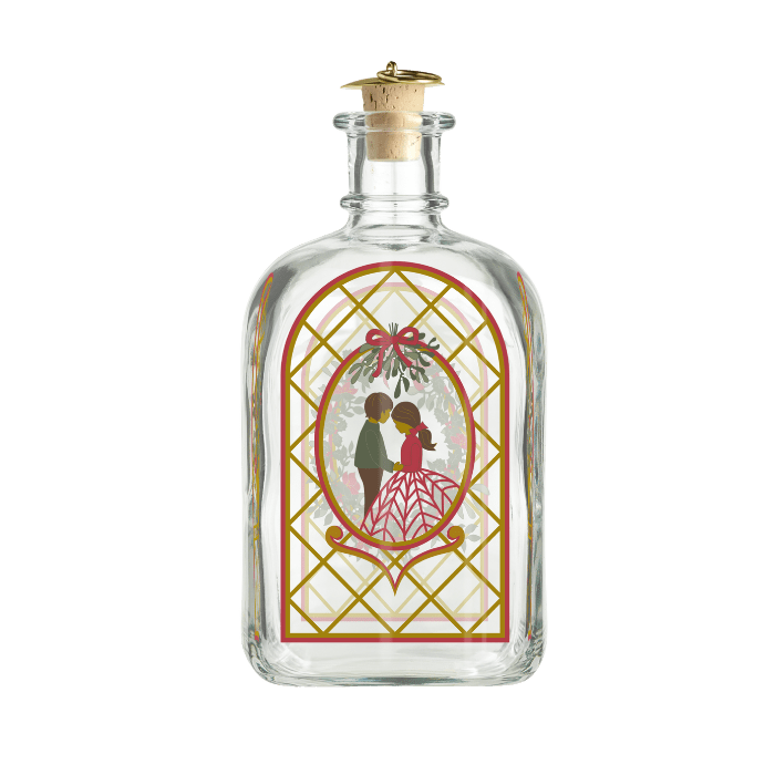 Holmegaard Christmas Bottle 2025, Multi, 24.7 Oz