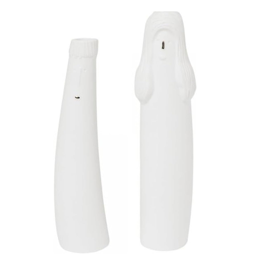 Porcelain Vase Set Father and Mother