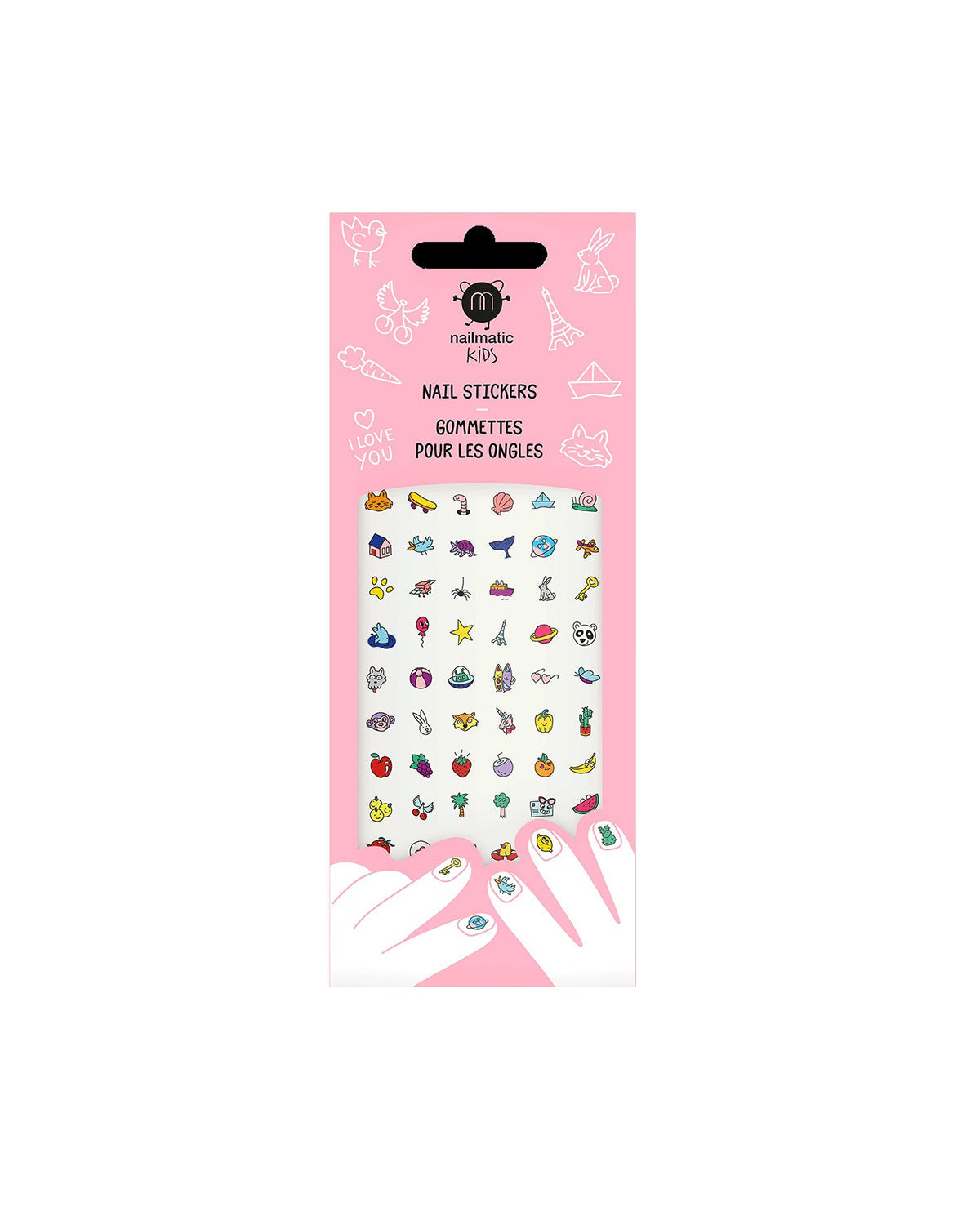 Nail Stickers for Kids HAPPY