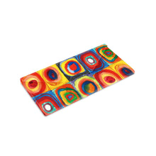 Folding Glasses Case - Vegan, Trifold, Kandinsky Circles