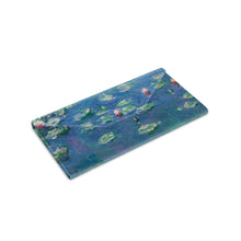 Folding Glasses Case - Vegan, Trifold, Monet Water Lilies