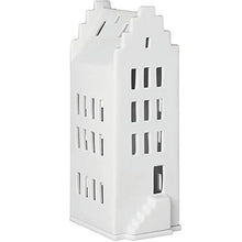 Village House - Stepped Gable Roof Candle Holder