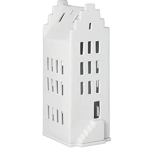 Village House - Stepped Gable Roof Candle Holder