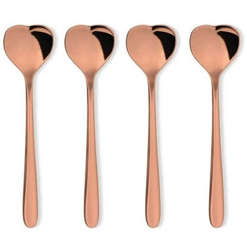 Alessi Big Love Tea Spoons Golden Pink