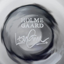 Holmegaard Flora Vase, Smoke, H: 4.7"