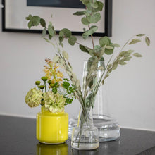 Holmegaard Flora Vase, Clear, H: 4.7"