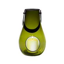 Holmegaard Design With Light Lantern, Olive Green