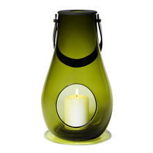 Holmegaard Design With Light Lantern, Olive Green