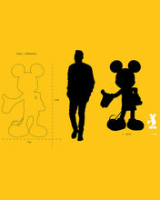 Mickey Mouse STAR STYLE White & Gold 12in