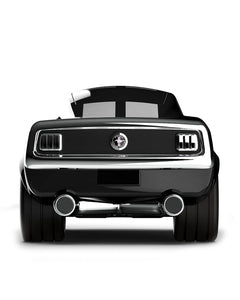 Car RACING CAR FORD Mustang Black