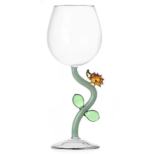 Ichendorf Animal Farm Wine Glass Hedgehog