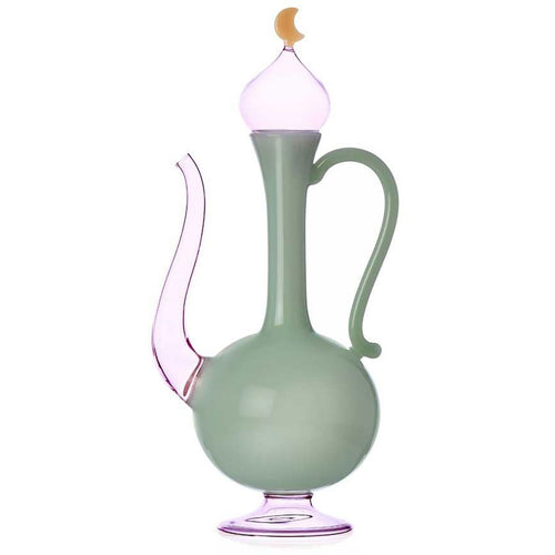 Ichendorf Sogni D'Oriente Jug Green Pink with Moon