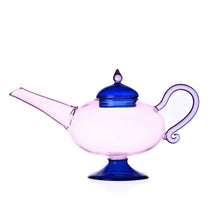 Ichendorf Sogni D'Oriente Pink Teapot with Blue Lid