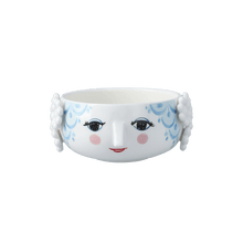 Bjørn Wiinblad Eva Bowl, Blue, Ø: 5.7"