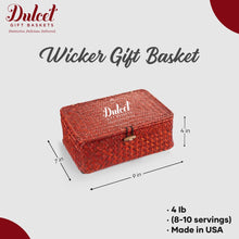 Happy Birthday Wicker Gift Basket
