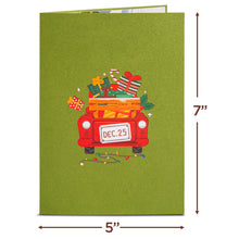 Christmas Car Pop Up Card