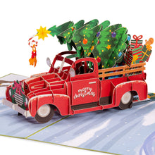 Christmas Car Pop Up Card