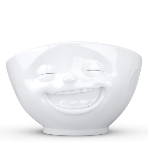 Porcelain Cereal Bowl Laughing