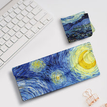Folding Glasses Case - Vegan, Trifold, van Gogh Starry Night