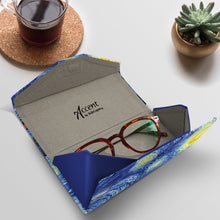 Folding Glasses Case - Vegan, Trifold, van Gogh Starry Night
