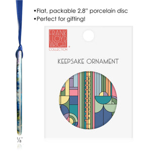 Frank Lloyd Wright Saguaro Forms Year-round Keepsake Ornament