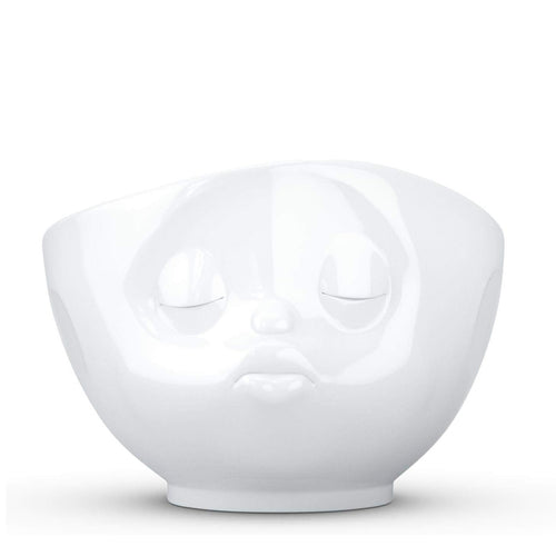 Porcelain Cereal Bowl Kissing Face