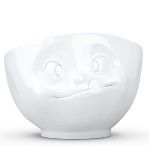 Porcelain Cereal Bowl Tasty Face
