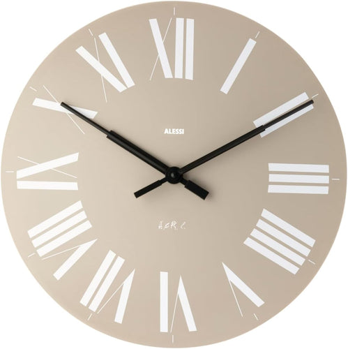 Alessi Firenze Wall Clock Grey