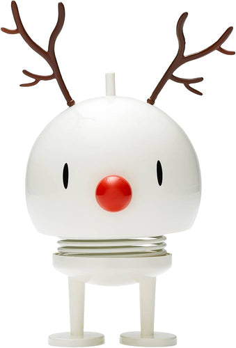 Hoptimist Reindeer Bumble, Medium White